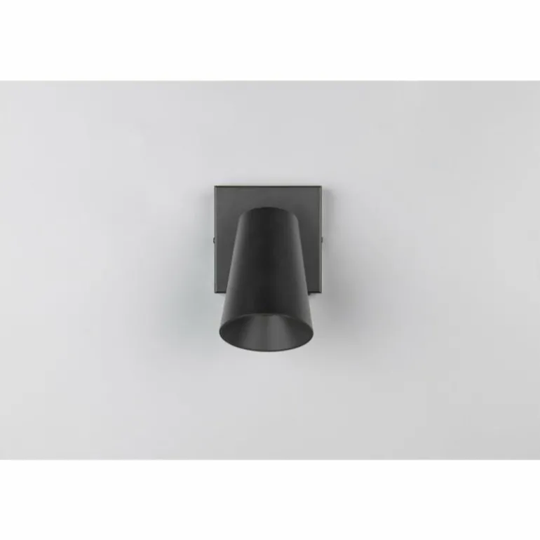 Sharp Spot de plafond Luminaires Trio Noir, 1 lumière