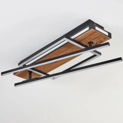 Sigersvik Plafonnier LED Écru, Noir, 1 lumière