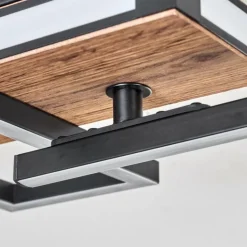 Sigersvik Plafonnier LED Écru, Noir, 1 lumière