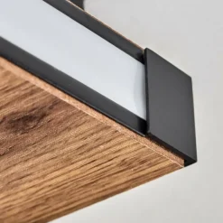 Sigersvik Plafonnier LED Écru, Noir, 1 lumière