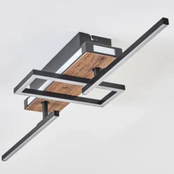 Sigersvik Plafonnier LED Écru, Noir, 1 lumière