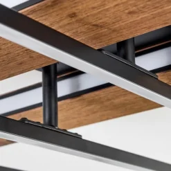 Sigersvik Plafonnier LED Écru, Noir, 1 lumière