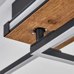 Sigersvik Plafonnier LED Écru, Noir, 1 lumière