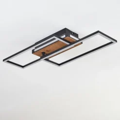 Sigersvik Plafonnier LED Écru, Noir, 1 lumière