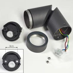 Silkeborg Lampe murale d´extérieur Anthracite, 1 lumière