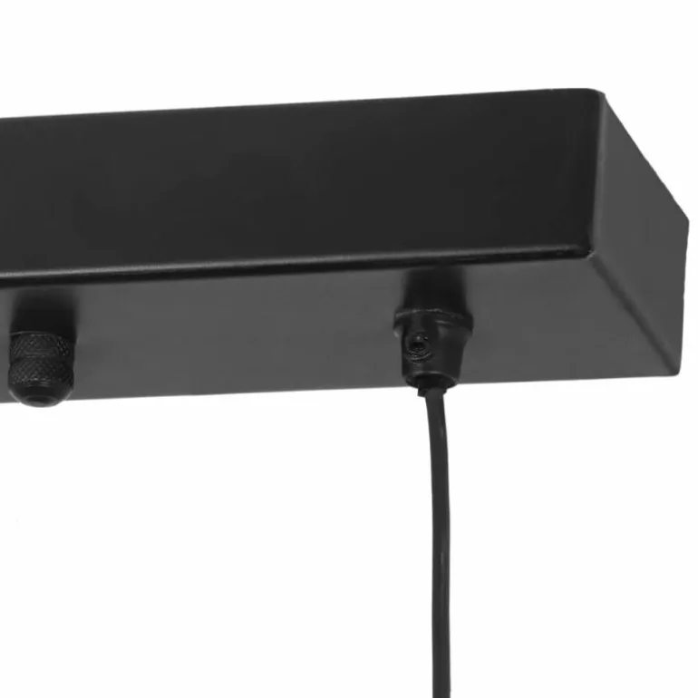 SMILLA Suspension Luminaires Trio Noir, 4 lumières