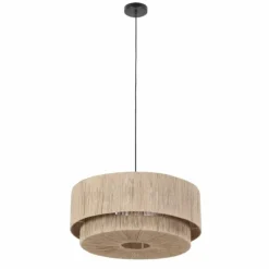 Smilla Suspension Luminaires Trio Noir, 1 lumière