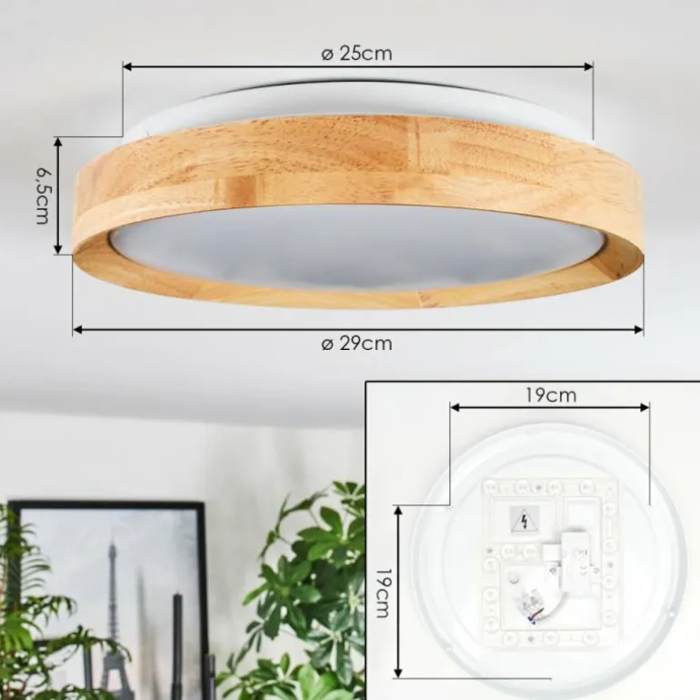 Sofo Plafonnier LED Blanc, 1 lumière