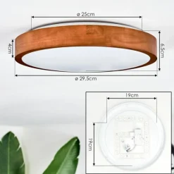 Sofo Plafonnier, Panel LED Blanc, 1 lumière