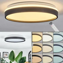 Sofo Plafonnier, Panel LED Blanc, 1 lumière, Télécommandes