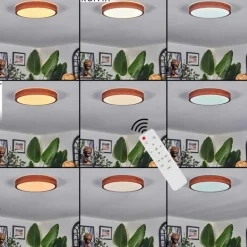 Sofo Plafonnier, Panel LED Blanc, 1 lumière, Télécommandes