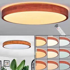 Sofo Plafonnier, Panel LED Blanc, 1 lumière, Télécommandes