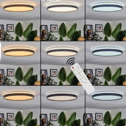 Sofo Plafonnier, Panel LED Blanc, 1 lumière, Télécommandes