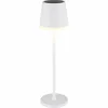 SOLAR Lampe de table d'extérieur, Lampe solaire Luminaires Globo Lighting LED Blanc, 1 lumière