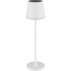 SOLAR Lampe de table d'extérieur, Lampe solaire Luminaires Globo Lighting LED Blanc, 1 lumière