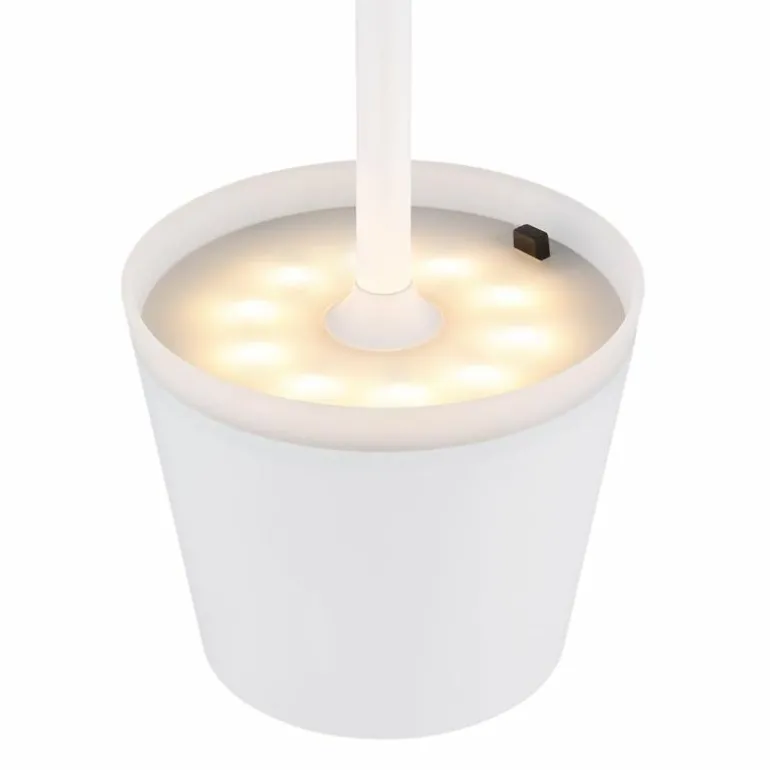 SOLAR Lampe de table d'extérieur, Lampe solaire Luminaires Globo Lighting LED Blanc, 1 lumière