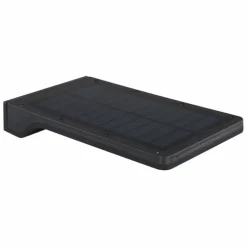 SOLAR Lampe murale d´extérieur, Lampe solaire Luminaires Globo Lighting LED Noir, Transparent, 42 lumières, Détecteur de mouvement