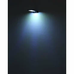 SOLAR Lampe murale d´extérieur, Lampe solaire Luminaires Globo Lighting LED Noir, Transparent, 42 lumières, Détecteur de mouvement