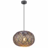 Solera Suspension Luminaires Globo Lighting Argenté, 1 lumière