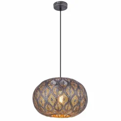 Solera Suspension Luminaires Globo Lighting Argenté, 1 lumière