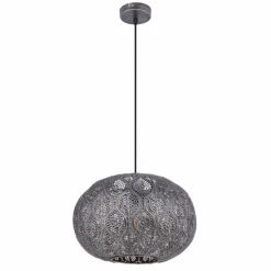 Solera Suspension Luminaires Globo Lighting Argenté, 1 lumière
