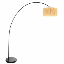 Solva Lampadaire Luminaires Steinhauer Noir, 1 lumière