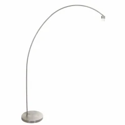 Solva Lampadaire Luminaires Steinhauer Acier brossé, 1 lumière