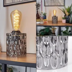 Sonhim Lampe à poser Fumée, Noir, 1 lumière