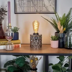 Sonhim Lampe à poser Fumée, Noir, 1 lumière