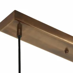 SORAYA Suspension Luminaires Trio Vieux laiton, 3 lumières