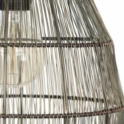 SORAYA Suspension Luminaires Trio Vieux laiton, 3 lumières