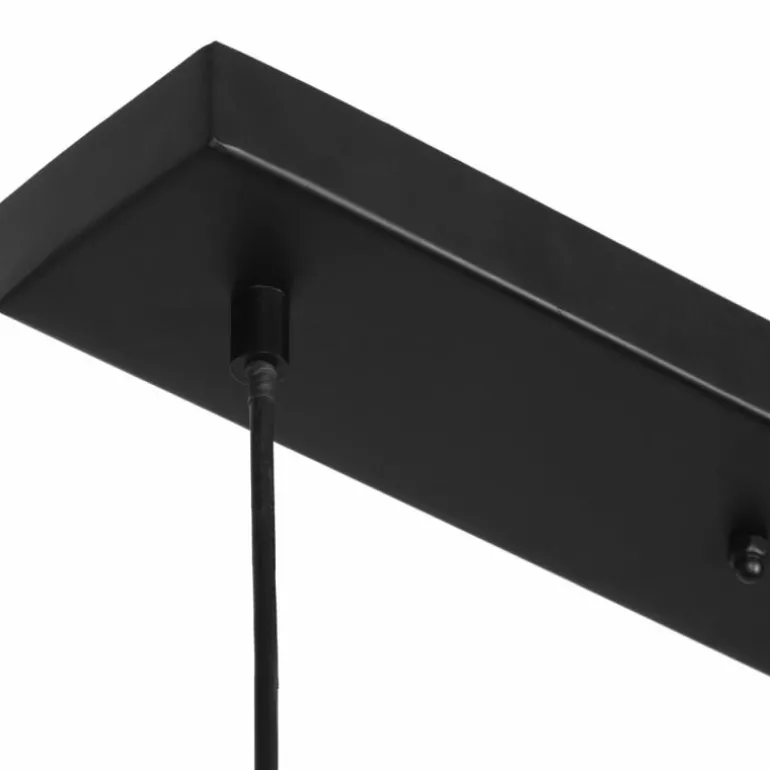SORAYA Suspension Luminaires Trio Noir, 3 lumières