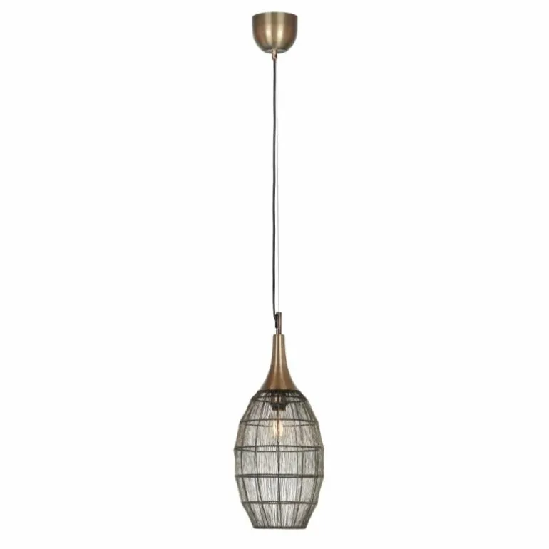 SORAYA Suspension Luminaires Trio Vieux laiton, 1 lumière