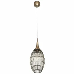 SORAYA Suspension Luminaires Trio Vieux laiton, 1 lumière