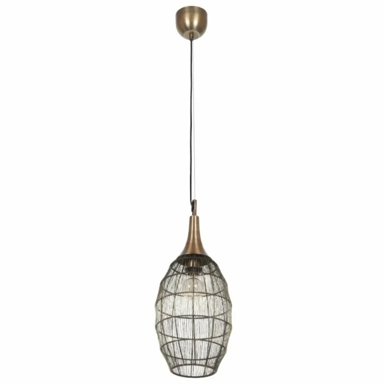 SORAYA Suspension Luminaires Trio Vieux laiton, 1 lumière