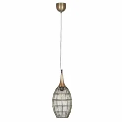 SORAYA Suspension Luminaires Trio Vieux laiton, 1 lumière