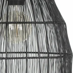 SORAYA Suspension Luminaires Trio Noir, 1 lumière