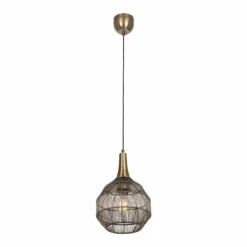 SORAYA Suspension Luminaires Trio Vieux laiton, 1 lumière
