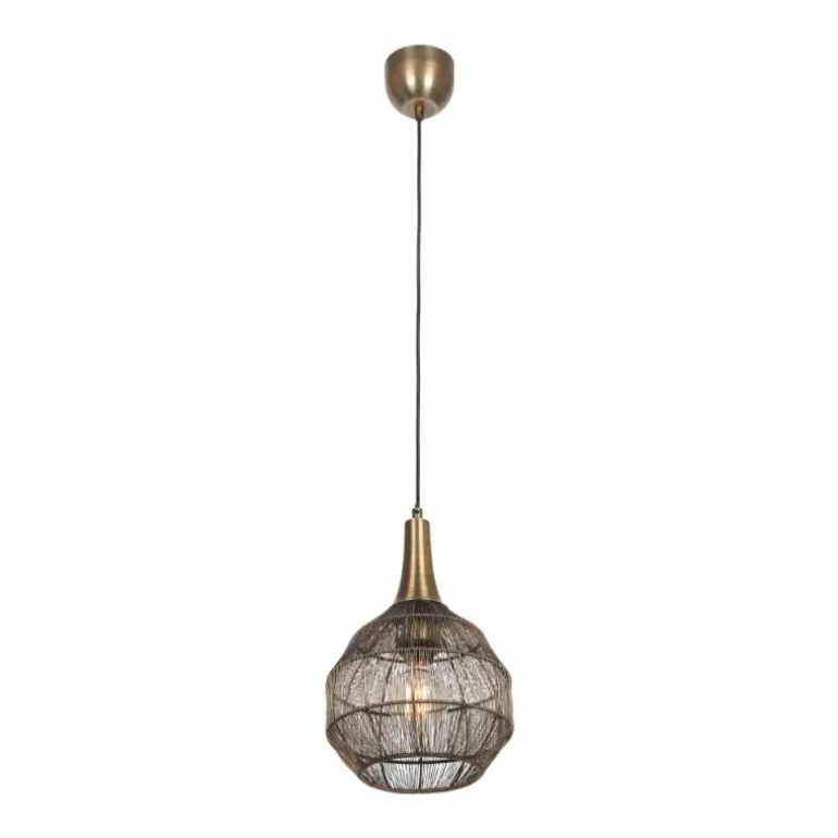 SORAYA Suspension Luminaires Trio Vieux laiton, 1 lumière