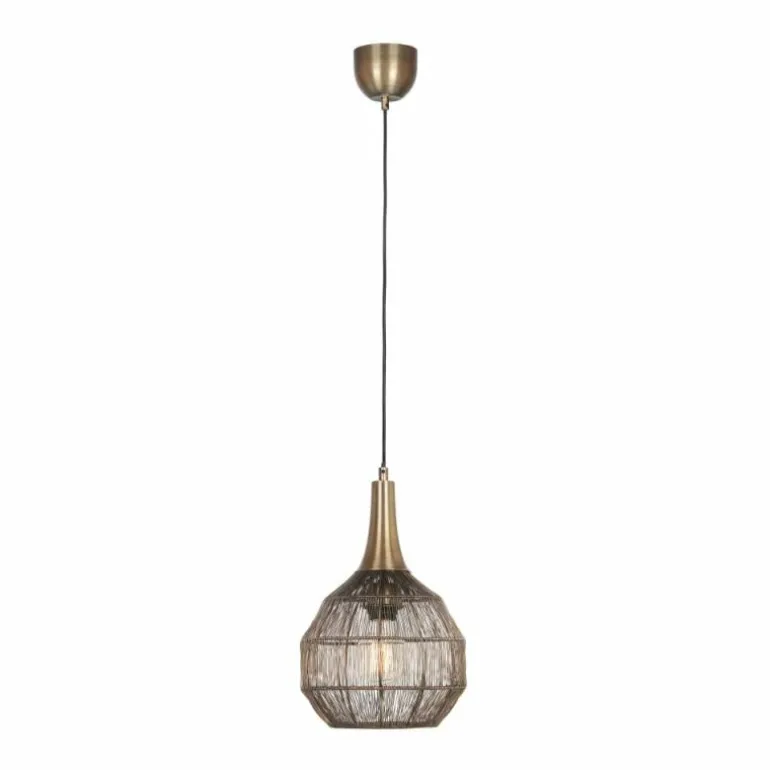 SORAYA Suspension Luminaires Trio Vieux laiton, 1 lumière