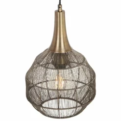 SORAYA Suspension Luminaires Trio Vieux laiton, 1 lumière