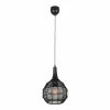 SORAYA Suspension Luminaires Trio Noir, 1 lumière