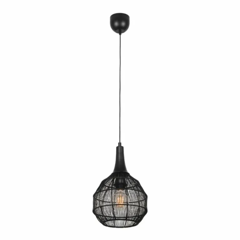 SORAYA Suspension Luminaires Trio Noir, 1 lumière