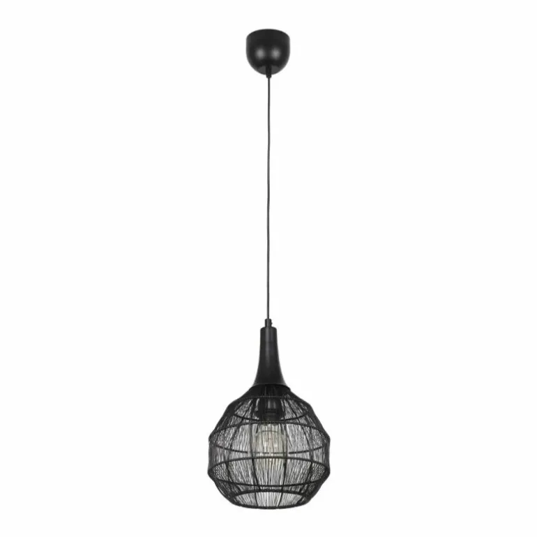 SORAYA Suspension Luminaires Trio Noir, 1 lumière