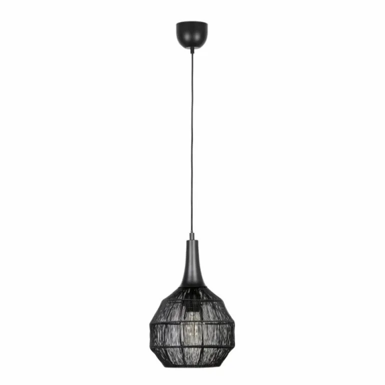 SORAYA Suspension Luminaires Trio Noir, 1 lumière