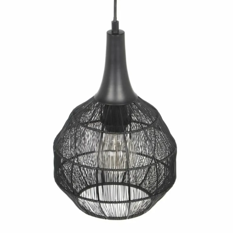 SORAYA Suspension Luminaires Trio Noir, 1 lumière