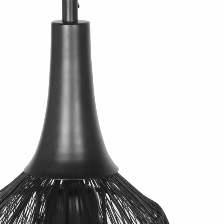 SORAYA Suspension Luminaires Trio Noir, 1 lumière