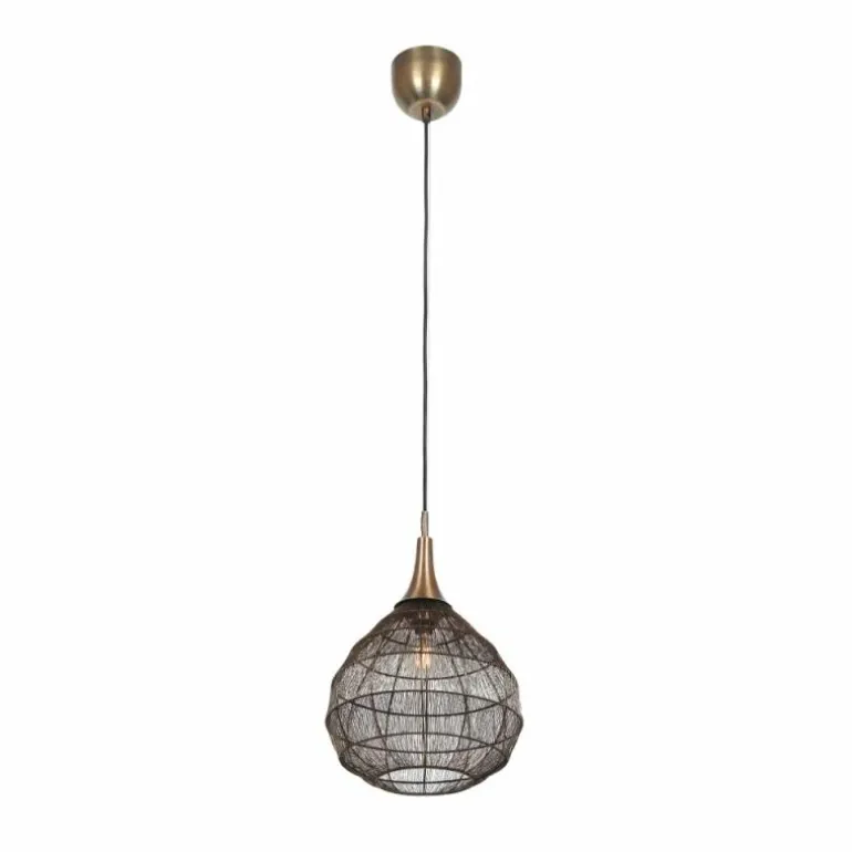 SORAYA Suspension Luminaires Trio Vieux laiton, 1 lumière
