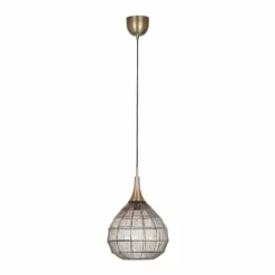 SORAYA Suspension Luminaires Trio Vieux laiton, 1 lumière