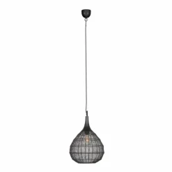 SORAYA Suspension Luminaires Trio Noir, 1 lumière